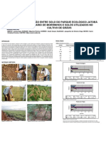 Poster Comparação entre solo do parque ecologico Jatoba Centenario de Morrinhos e solo utilizado no cultivo de graos