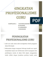 Peningkatan Profesionalisme Guru