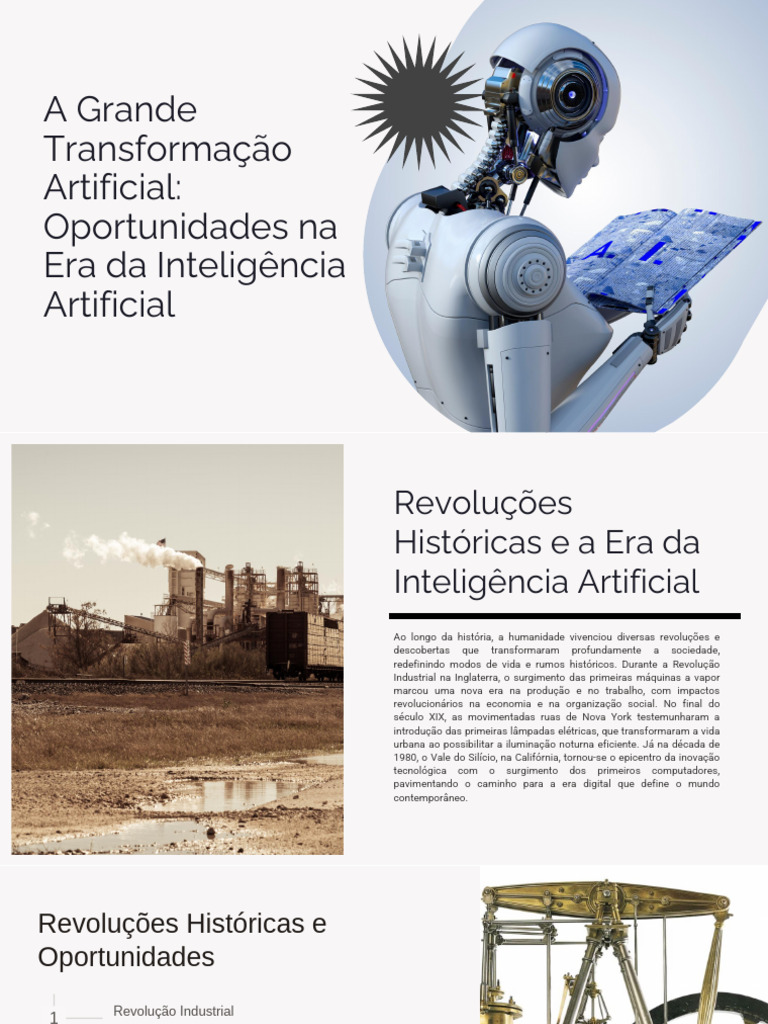 Oportunidades na Era da IA | PDF | Aprendizado de máquina ...
