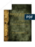 Return To Silent Hill Signed: Lost Memories by Robert W. Cole (Read in Fullscreen)