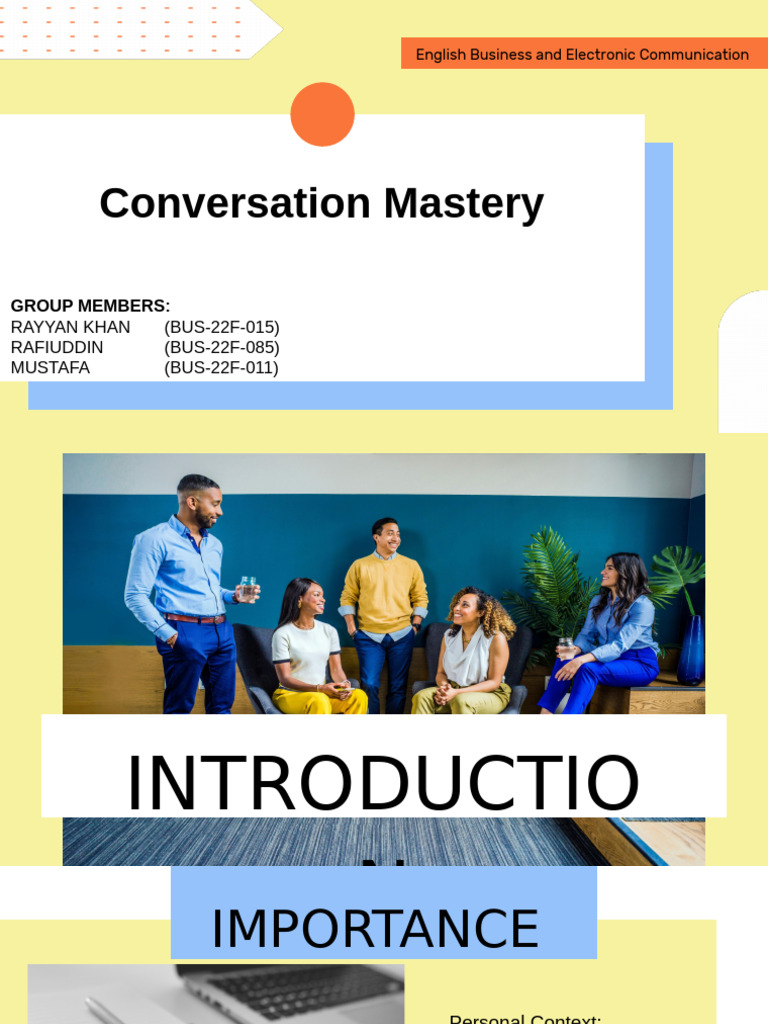 Conversation Mastery. Final | PDF | Conversation | Cognitive Science