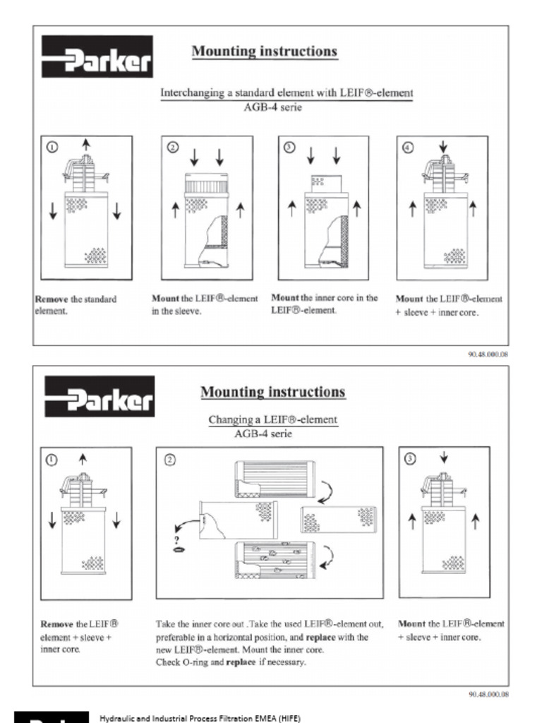 SERVICE INSTRUCTION - AGB4 LEIF Element | PDF