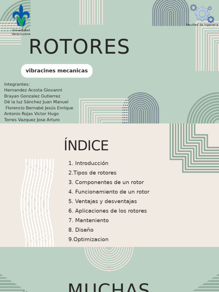 Rotores: Tipos, Funcionamiento y Mantenimiento | PDF | Motor eléctrico ...