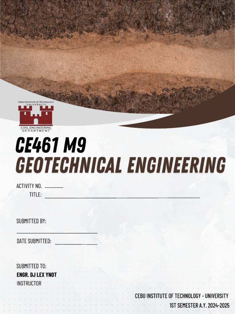 CE461 M9 Experiment 8 | PDF | Applied And Interdisciplinary Physics