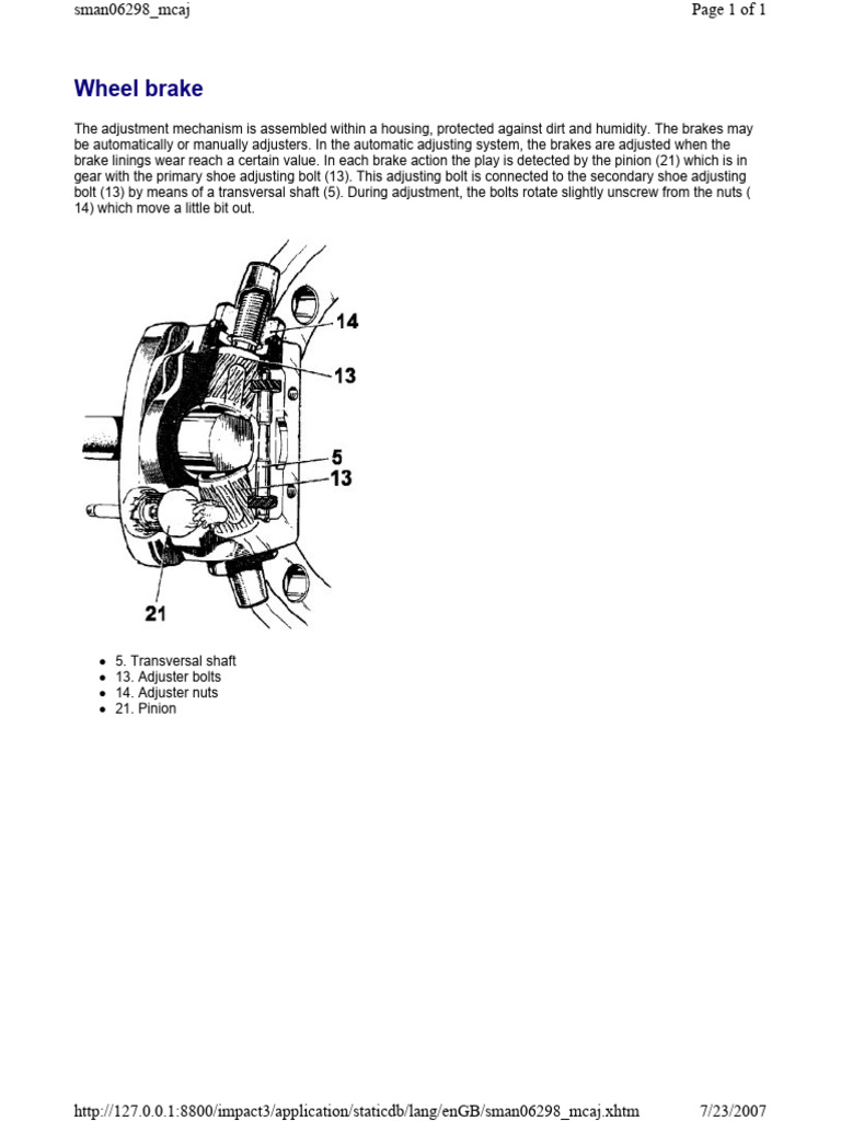 Brake 1 | PDF