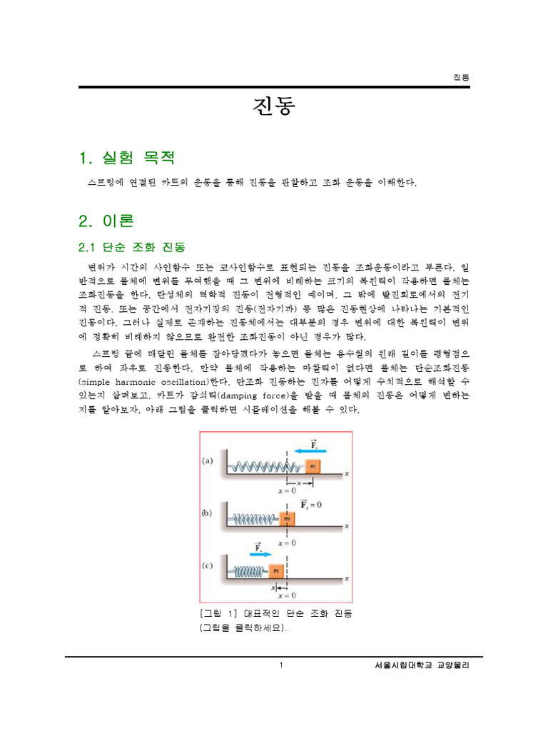 Harmonic Oscillator | PDF
