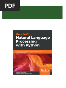 Full Download Hands On Natural Language Processing with Python 178913949X PDF DOCX