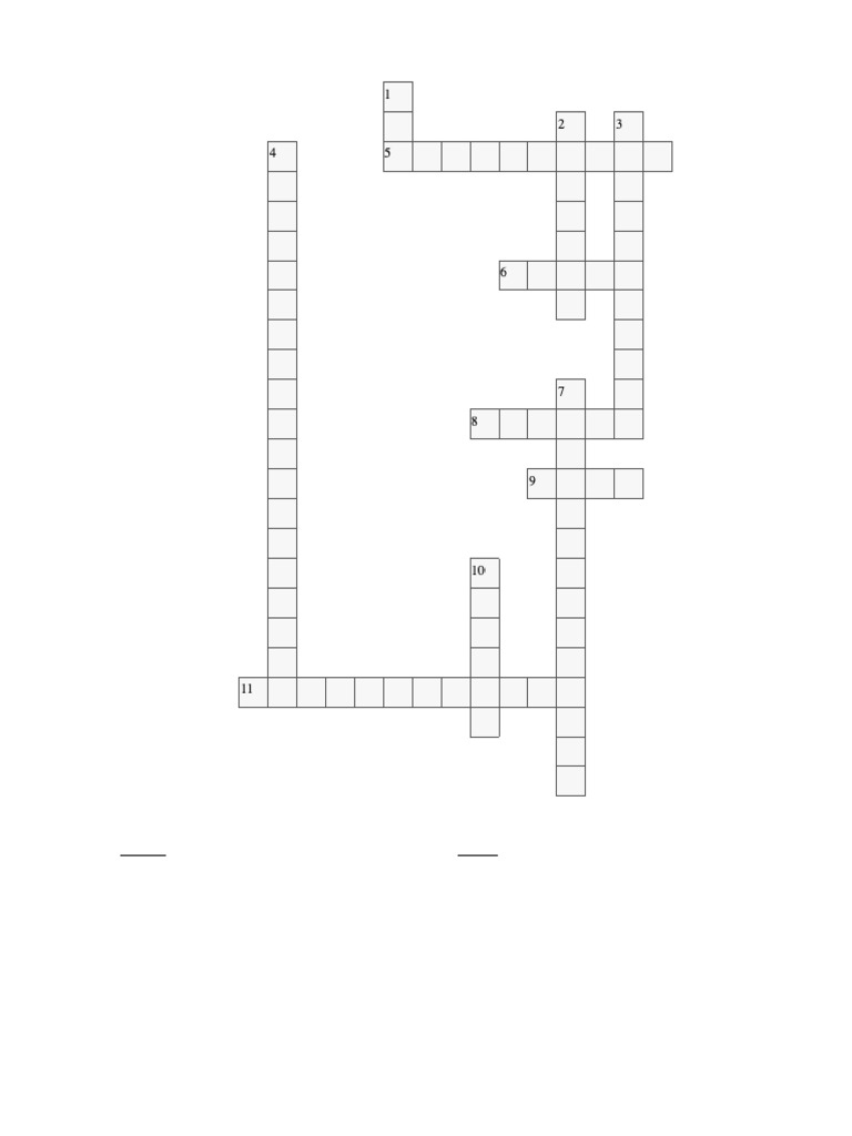 Crossword Ecological Attributes PDF