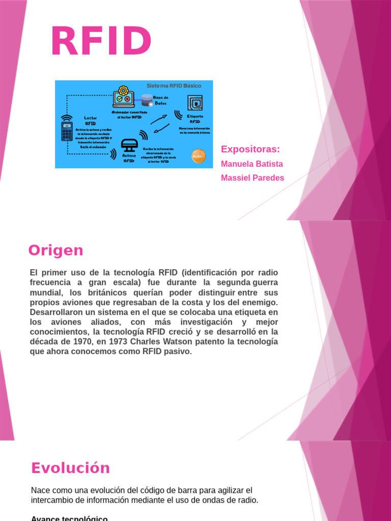 Historia y Aplicaciones de RFID | PDF | Identificación de frecuencia de ...