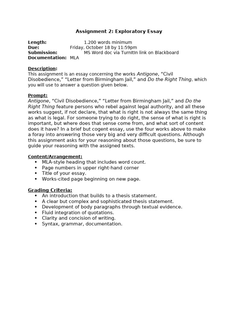 Prompt - Assignment 2b | PDF