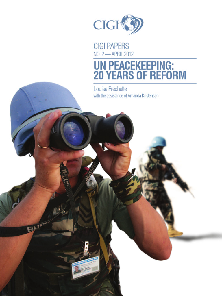 un_peacekeeping_1 | PDF | Peacekeeping | United Nations