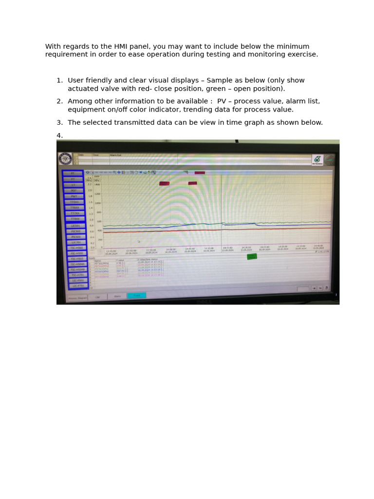 With Regards To The HMI Panel | PDF
