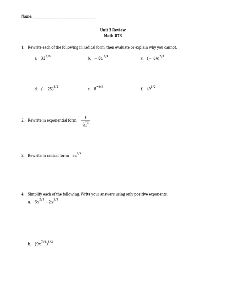 Unit+3+Review this semester | PDF