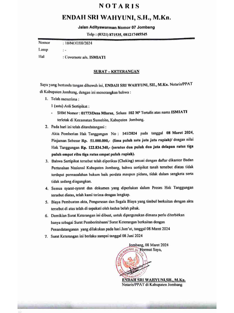 Cover Note | PDF