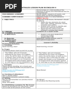 Detailed Lesson Plan In English Grade 5 Q3 W3 Melc Based Pdf Plot