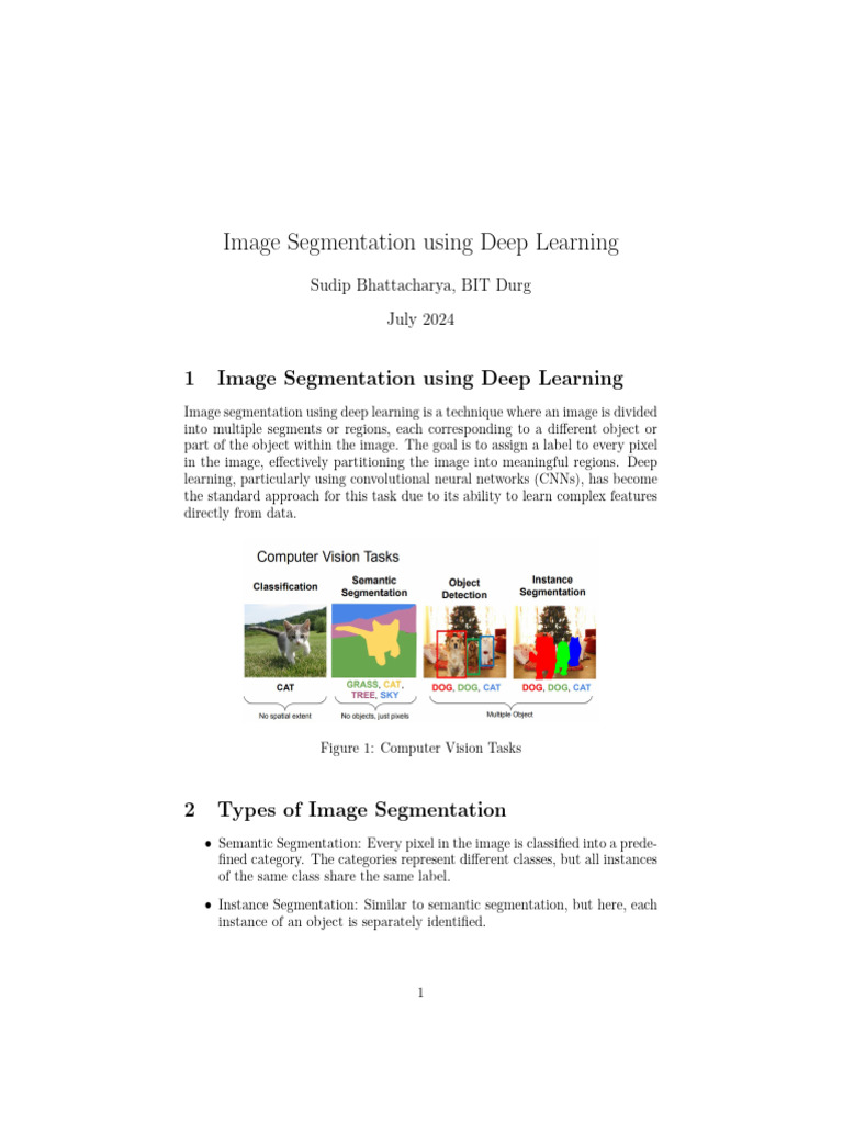 8DL | PDF | Image Segmentation | Deep Learning