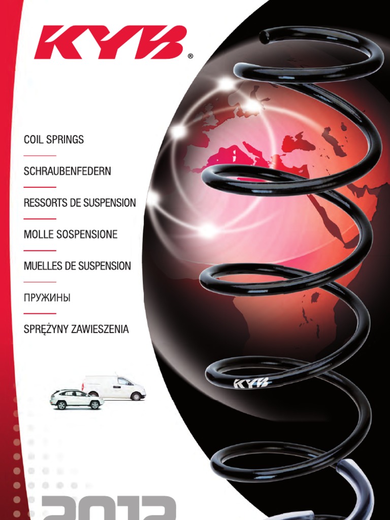 KYB 2012 Coil Spring Catalogue