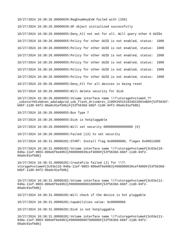 Stor Group Policy | PDF | Computing | Computer Architecture