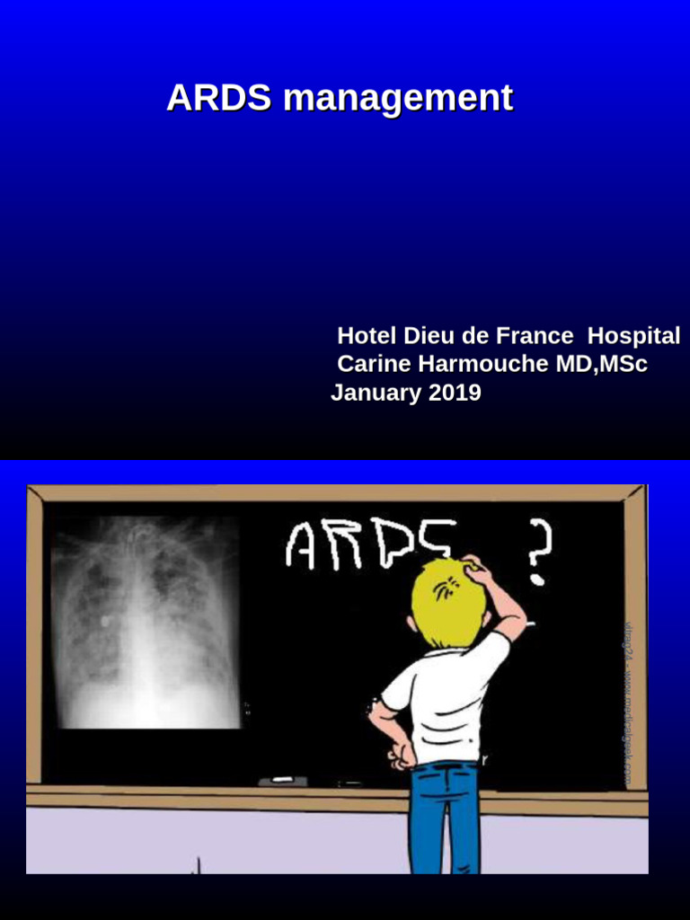 Ards Management Pdf Medical Specialties Clinical Medicine
