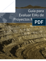 Guia Para Evaluar EIAs de Proyectos Mineros
