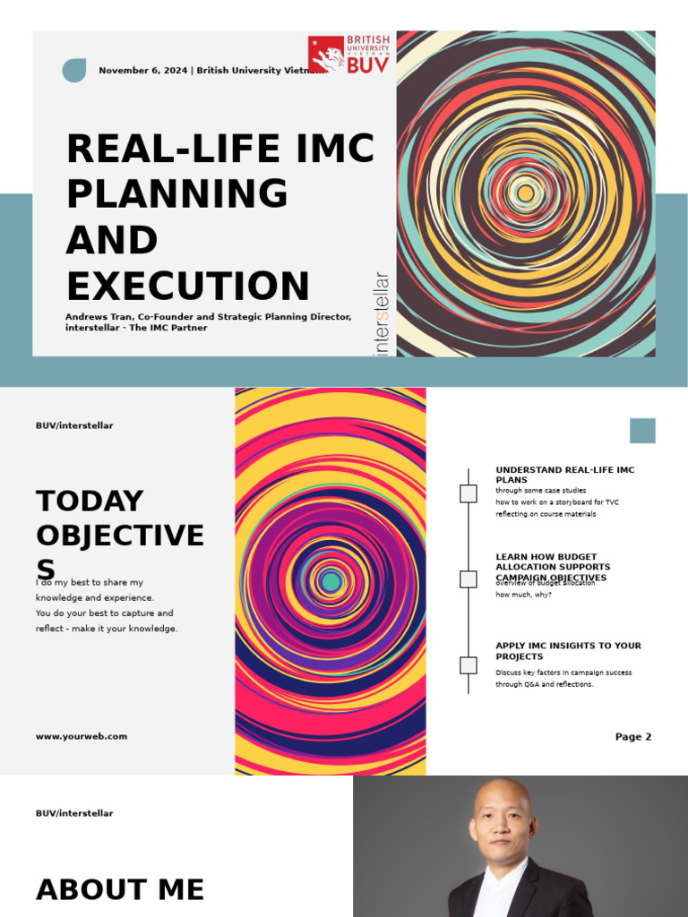 BUV+-+IMC+Planning+%26+Execution+by+Andrews+Tran | PDF | Brand ...