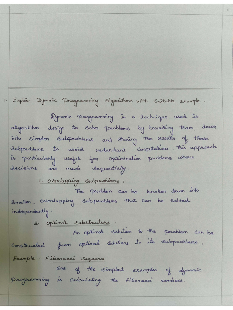 DAA Assignment 1 | PDF