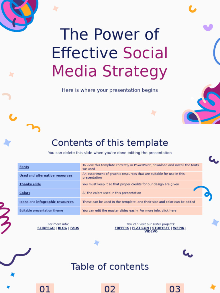 Effective Social Media Strategy Guide | PDF | Social Media | Popular ...
