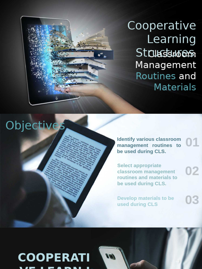 Classroom Management Routines and Materials During CLS | PDF | Learning ...