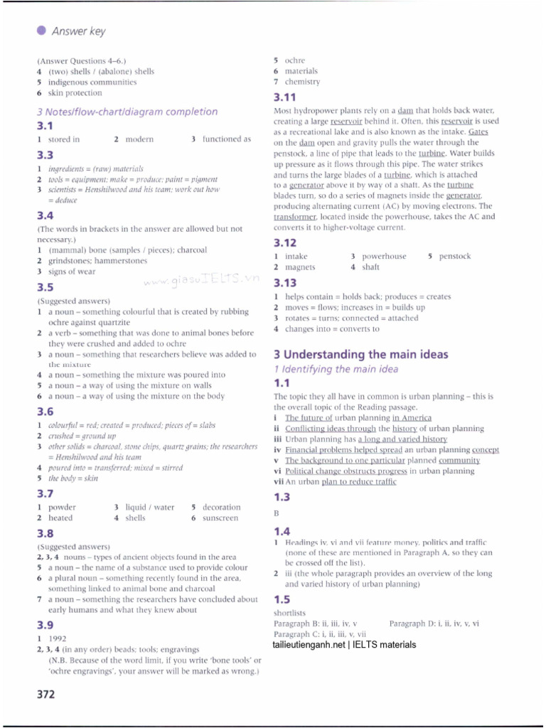 Reading Chapter 3 - Key | PDF