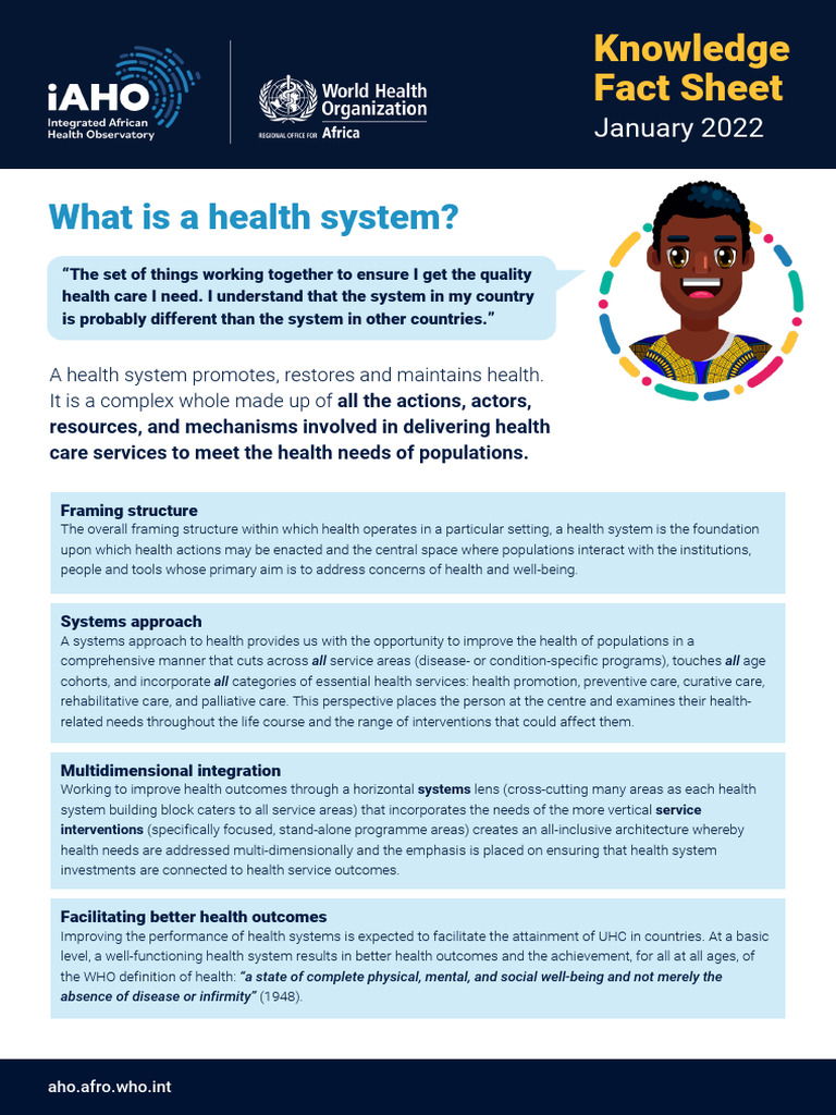Health System Overview and Insights | PDF