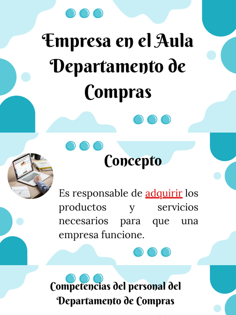 Funciones Clave del Dpto. de Compras | PDF | Business | Calidad (comercial)