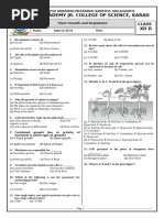 Namets Past Q&a | PDF | Photosynthesis | Plants