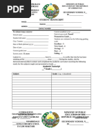 Certification of Grades Template | PDF