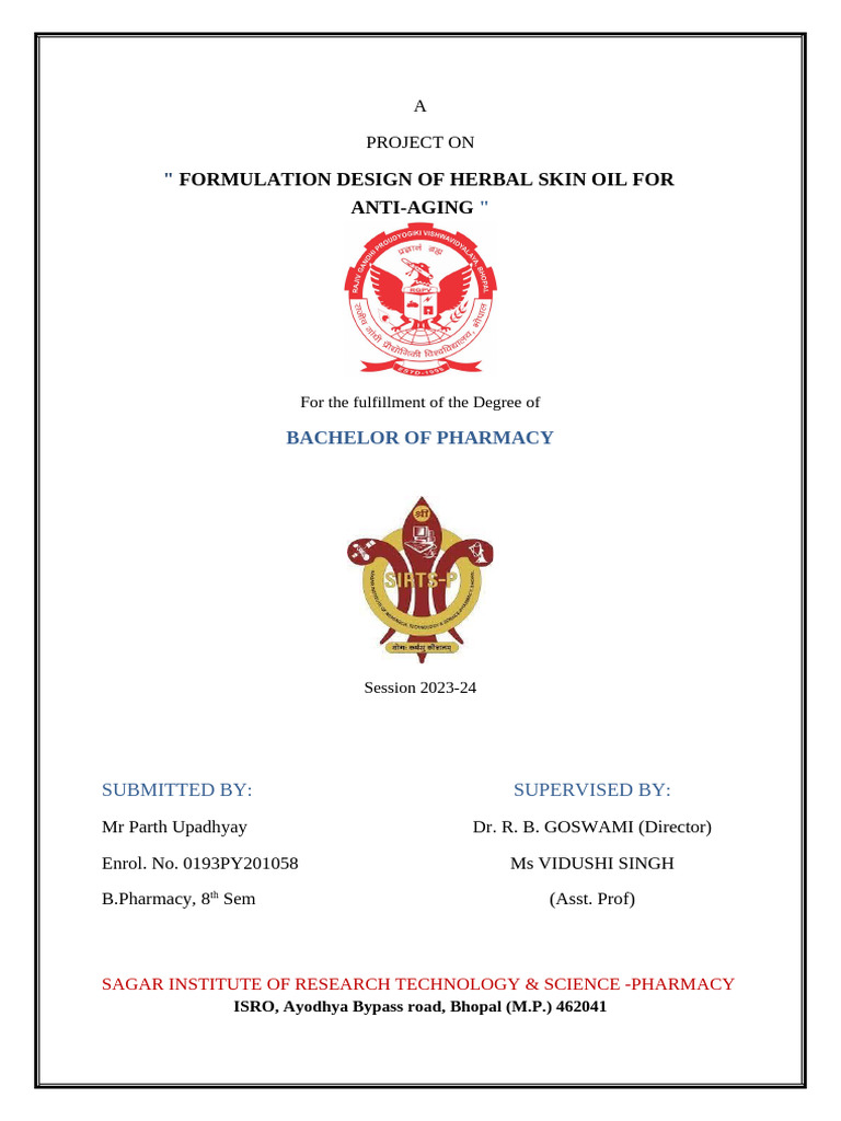 Aman Front Page Project | PDF