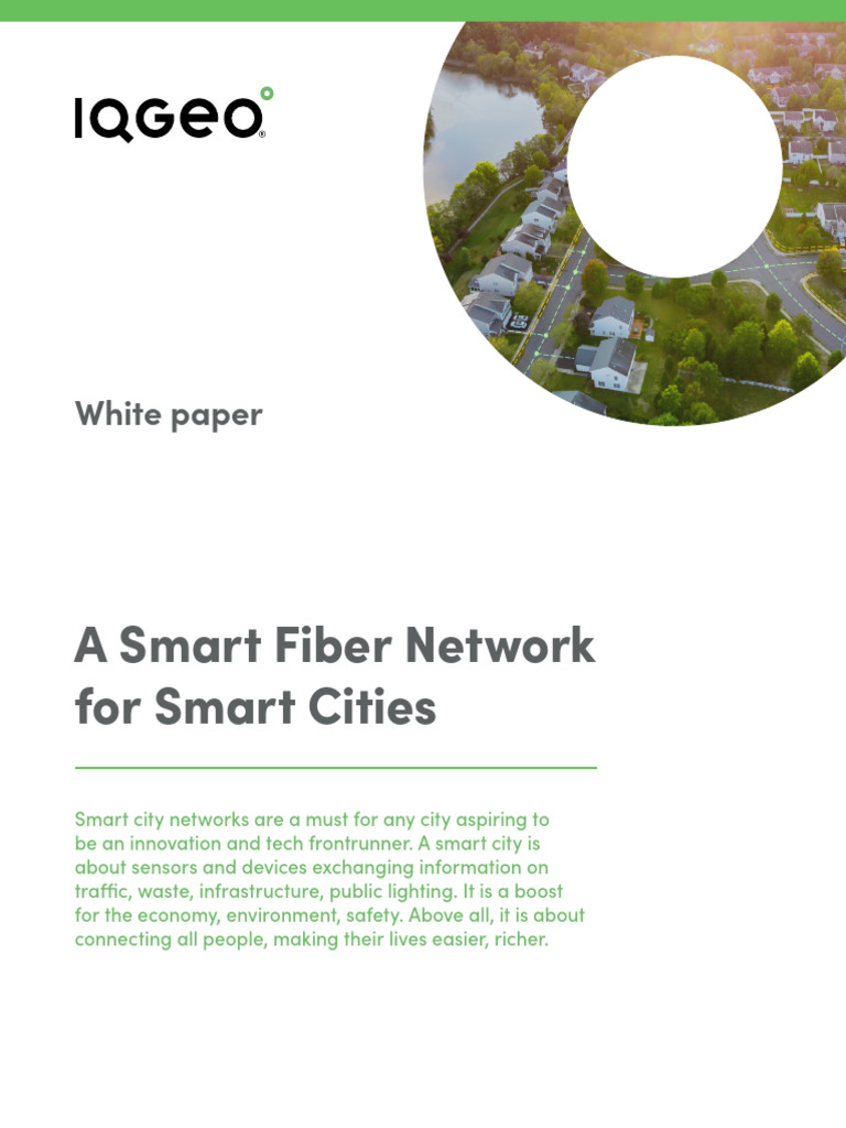 Fiber Optic Backbone for Smart Cities | PDF | Fiber To The X | Internet ...