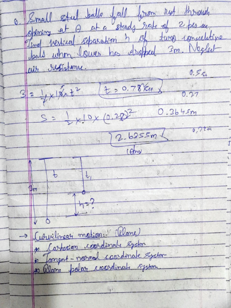 D and V Notes | PDF