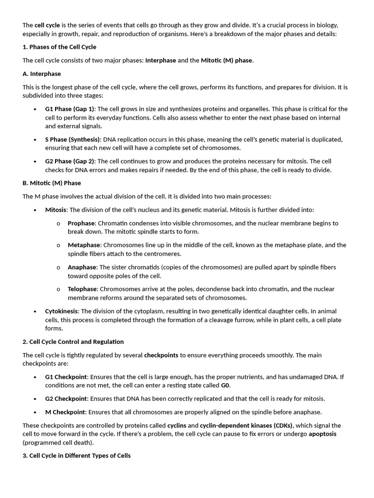 Quiz For Advanced Biology | PDF | Meiosis | Mitosis