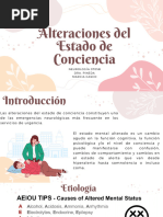 Valoración del Estado de Conciencia | PDF | Conciencia | Enfermedades y ...