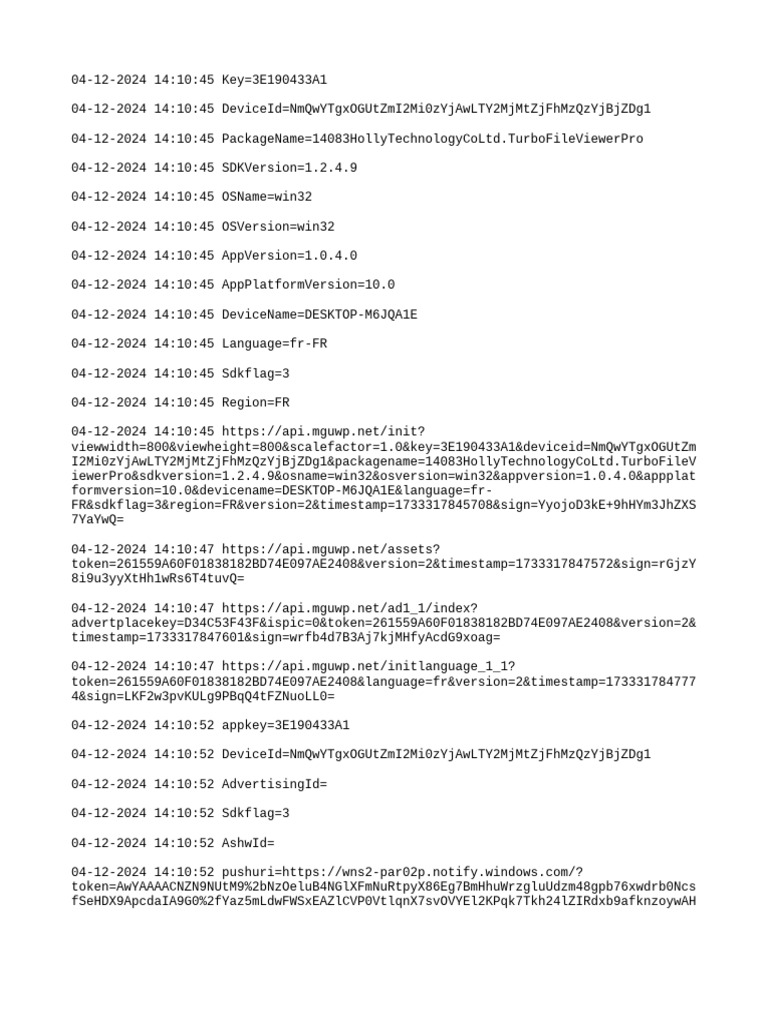MG Log | PDF