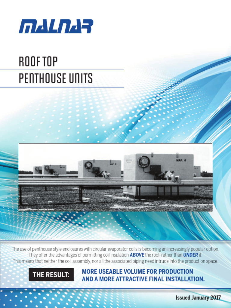 Rooftop Penthouse Units | PDF | Roof | Refrigerator