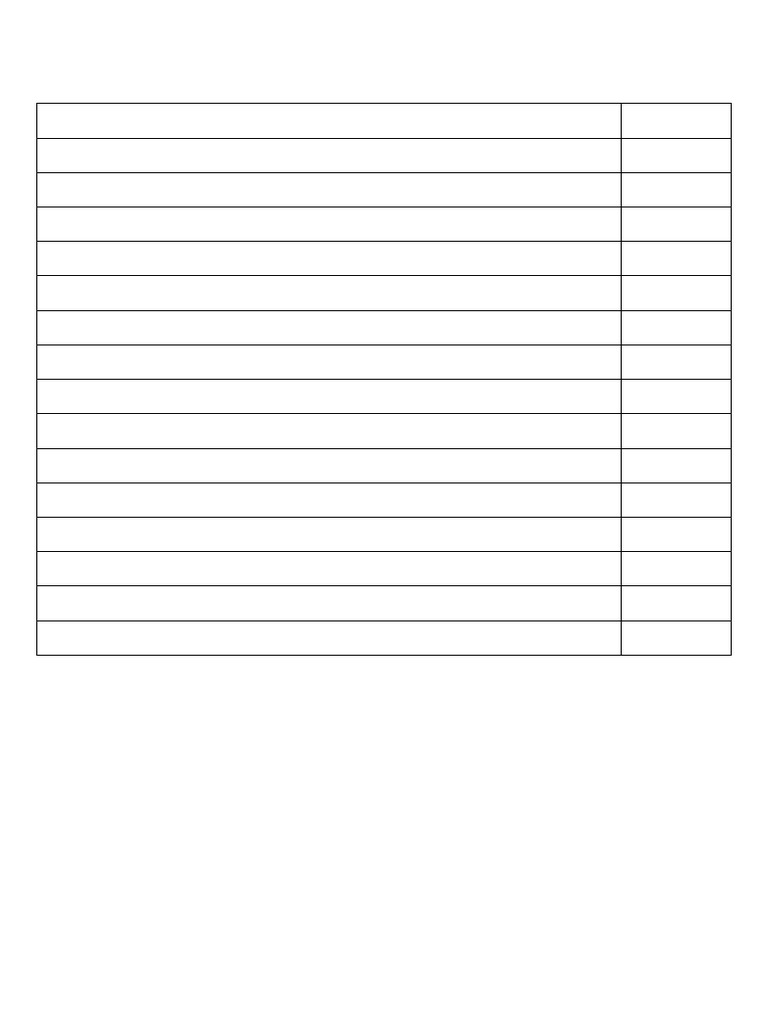Road Signs Table | PDF