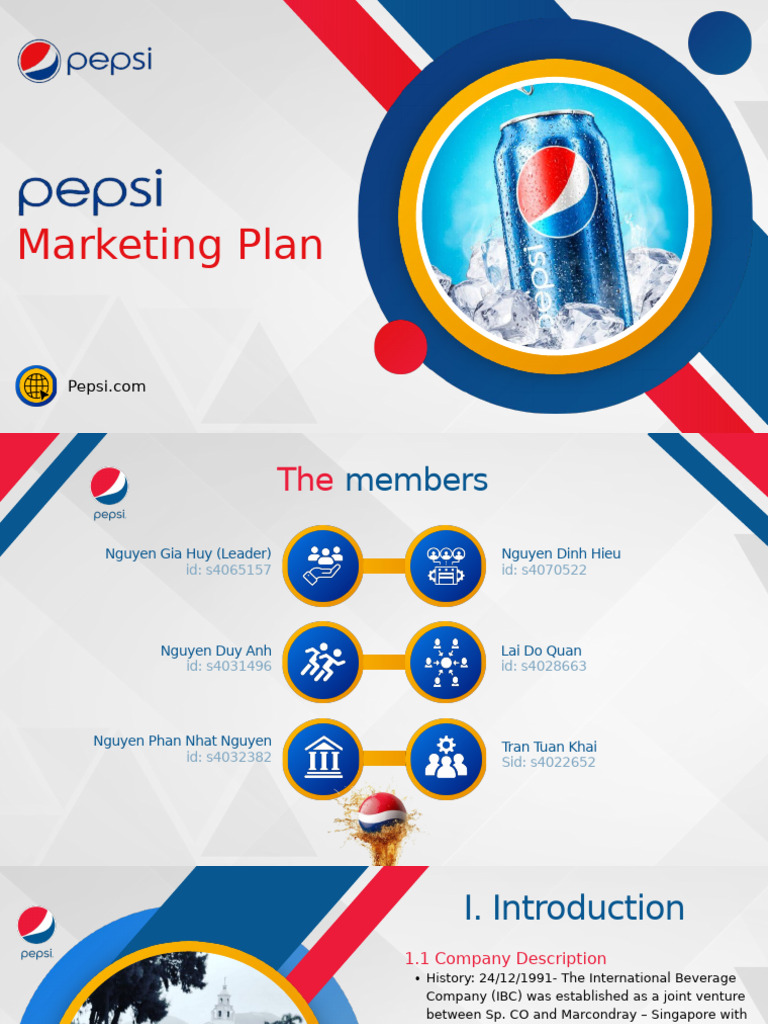 Pepsico Marketing Strategy Overview Pdf Pepsi Co Brand