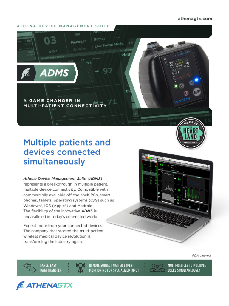 ADMS Brochure RevC | PDF | Android (Operating System) | Ios
