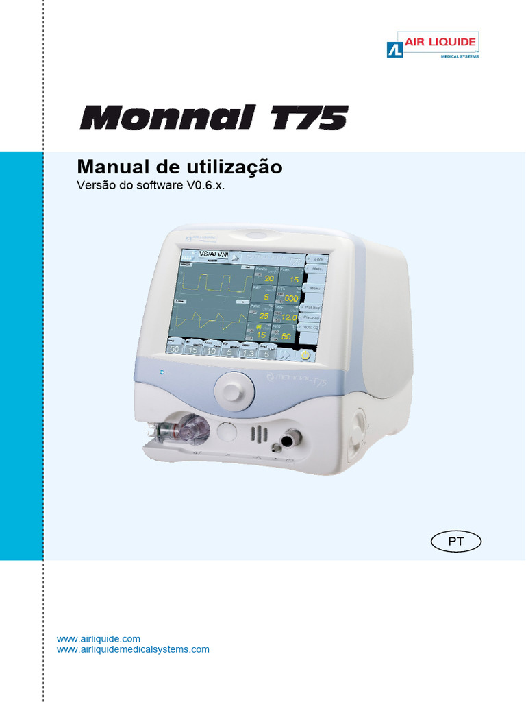 T75 Manual | PDF | Oxigênio | Magnetismo