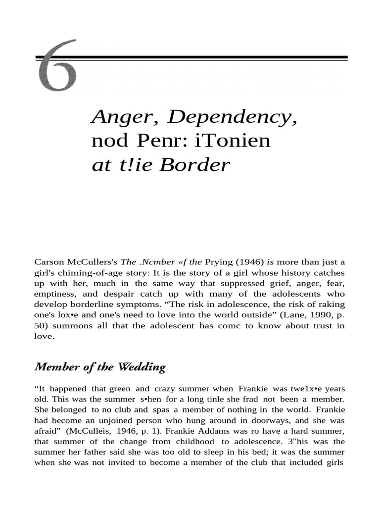 Through The Looking Glass - Women and Borderline Personality Disorder ...