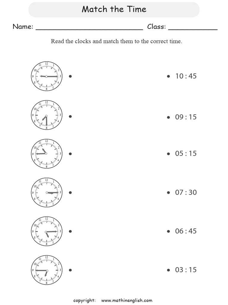 Matchingtimenearest 15 P1 | PDF