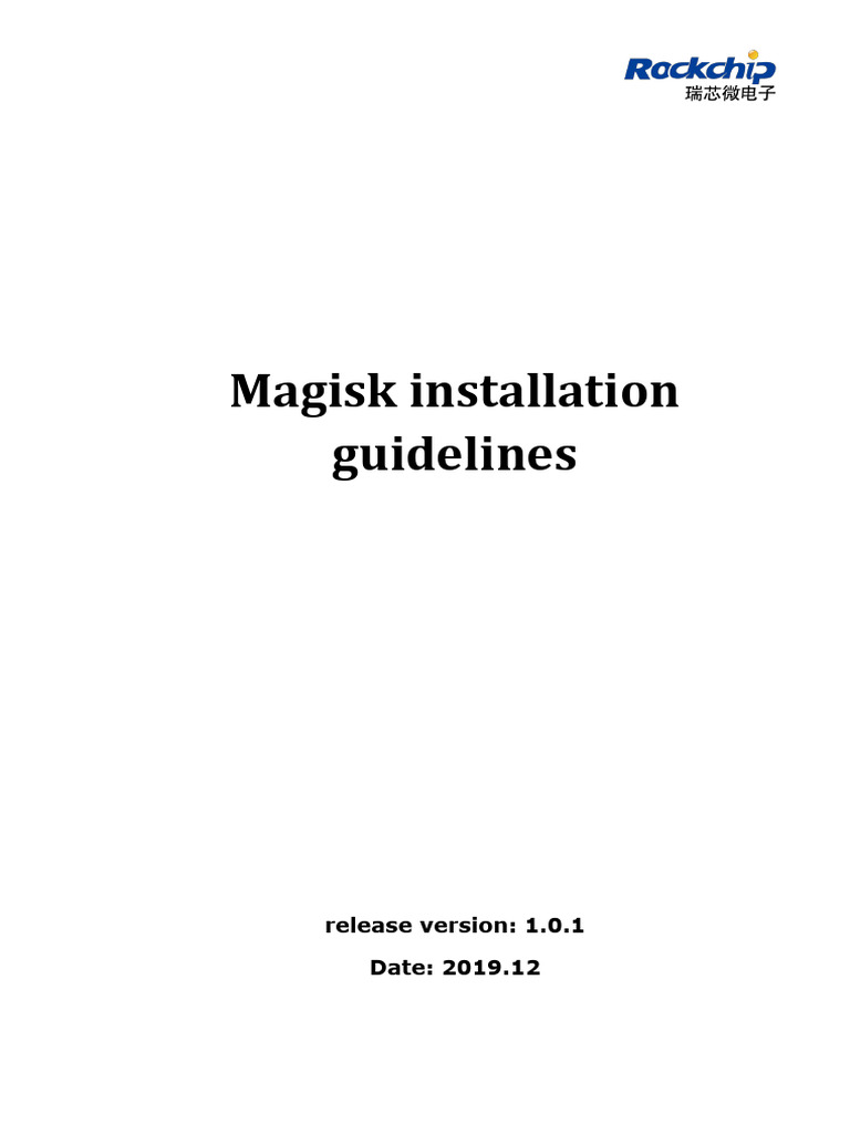 Magisk Installation Guide for Rockchip | PDF | Android (Operating ...