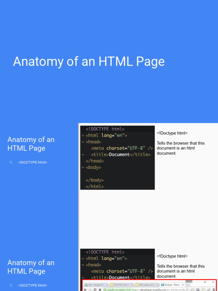 017+Anatomy+of+an+HTML+Page | PDF