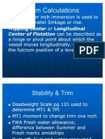 Stability & Trim, Stress Calculations