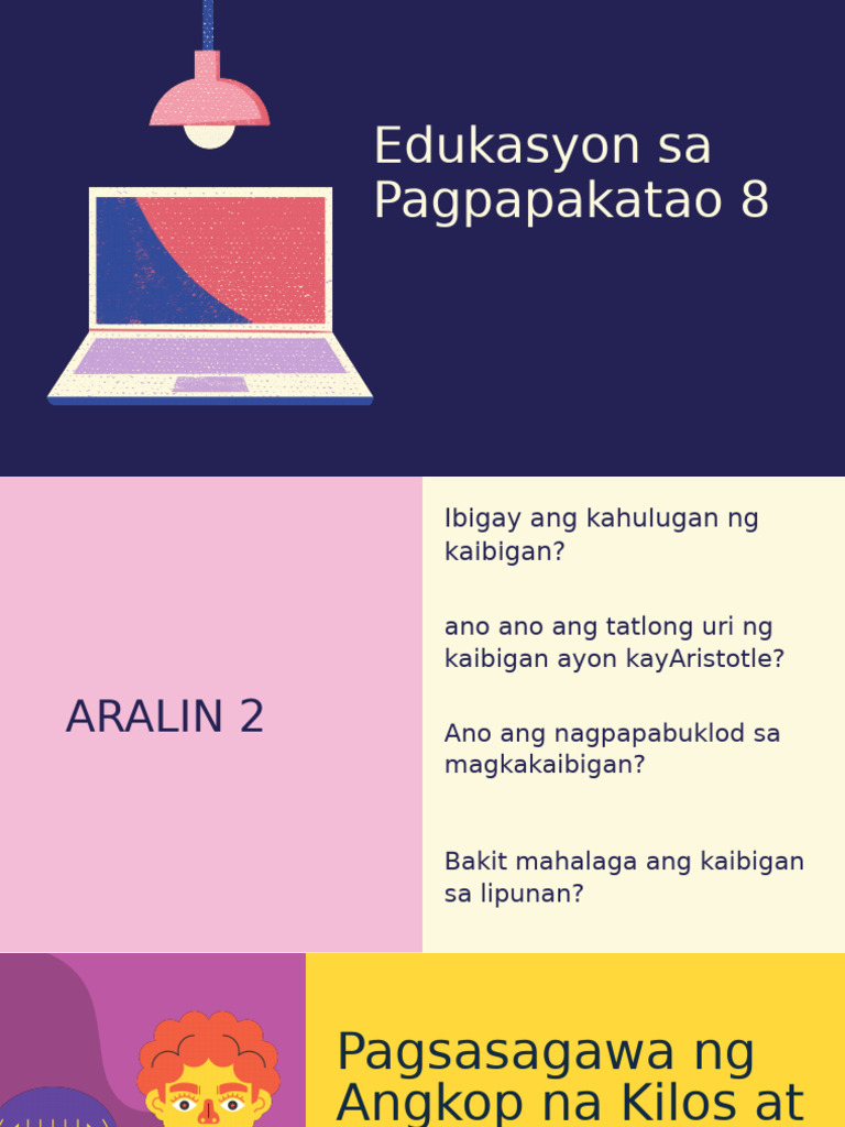 Esp8 Q2 Aralin 3 | PDF